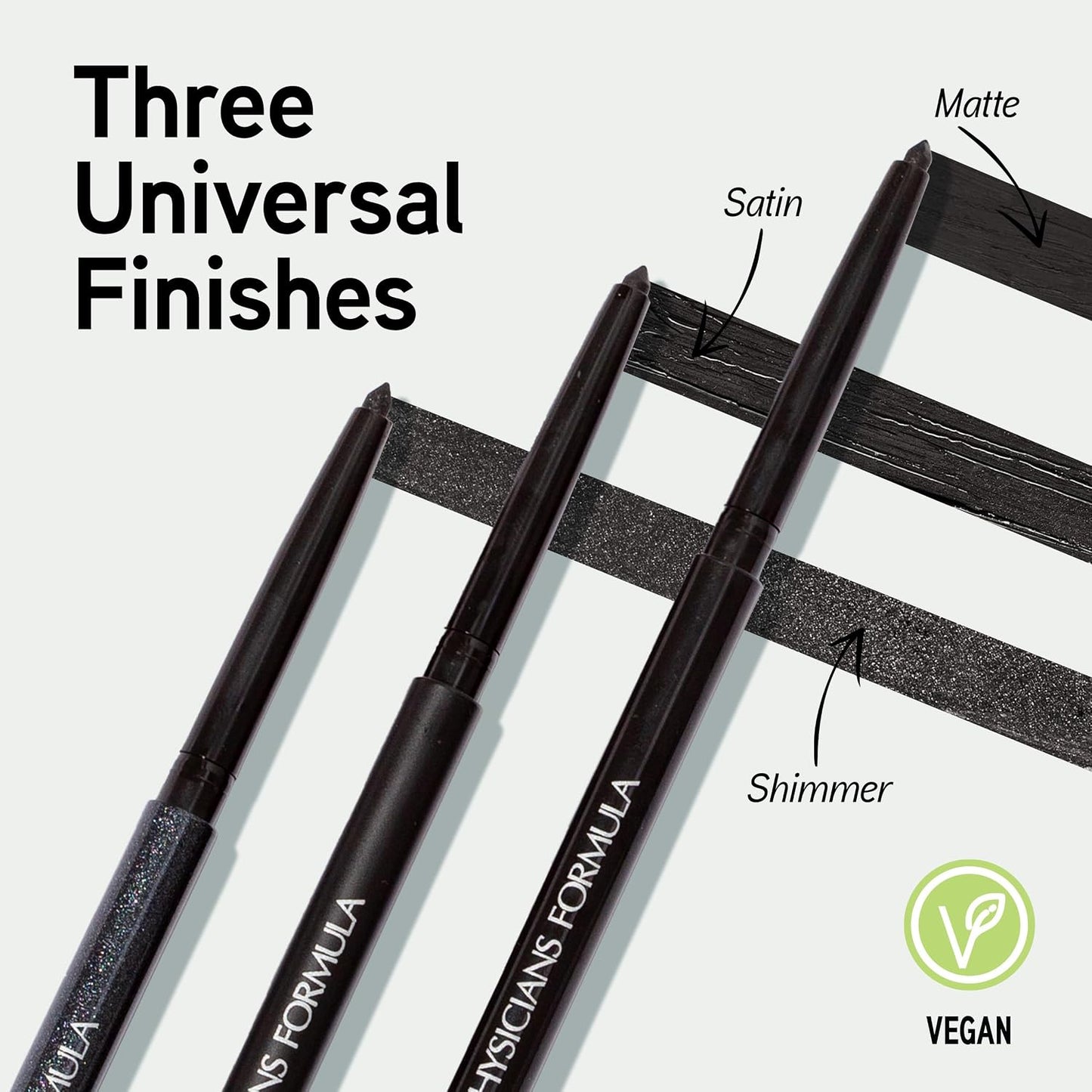 Physicians Formula Eye Booster Gel Black Eyeliner Set of 3