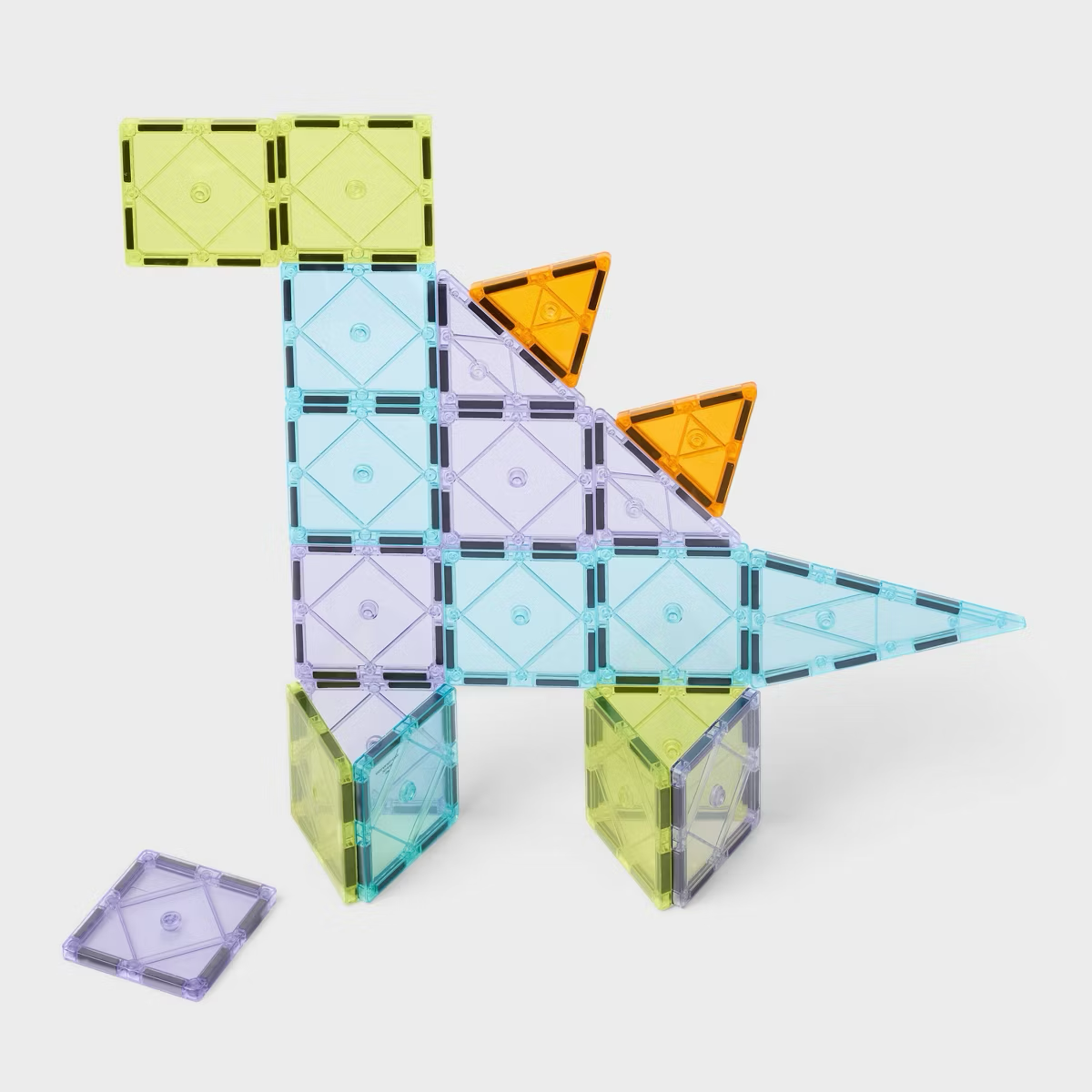 Magnetic Tiles Yellow Tin - Gigglescape