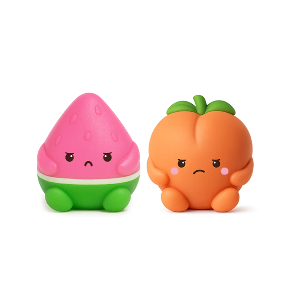 The Pits – Grumpy Sensory Fruit Squishies 2-Pack