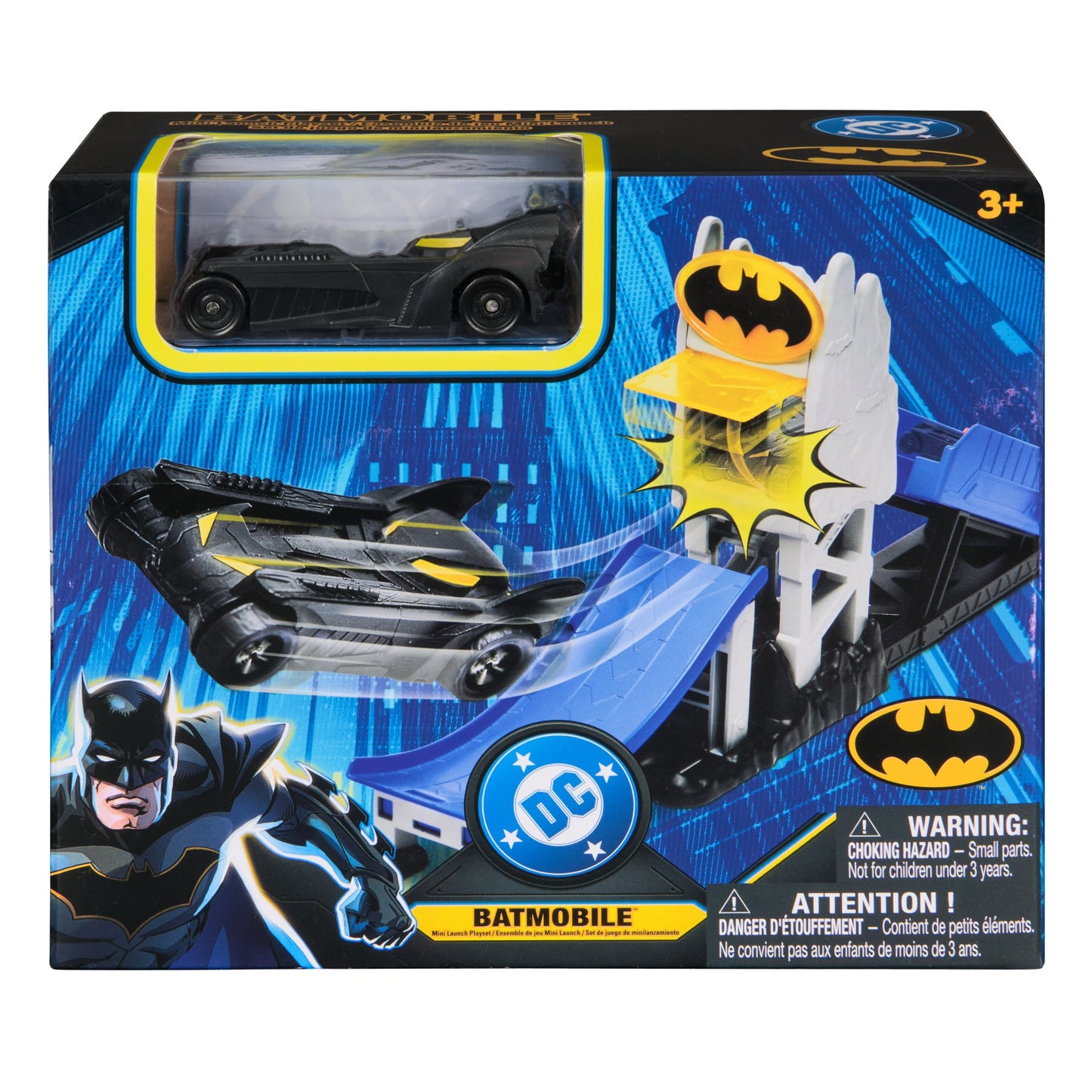 MINI SET DE JUEGO BATIMOVIL BATMAN/DC COMICS