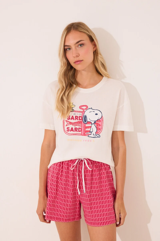 Pijama de Short Snoopy