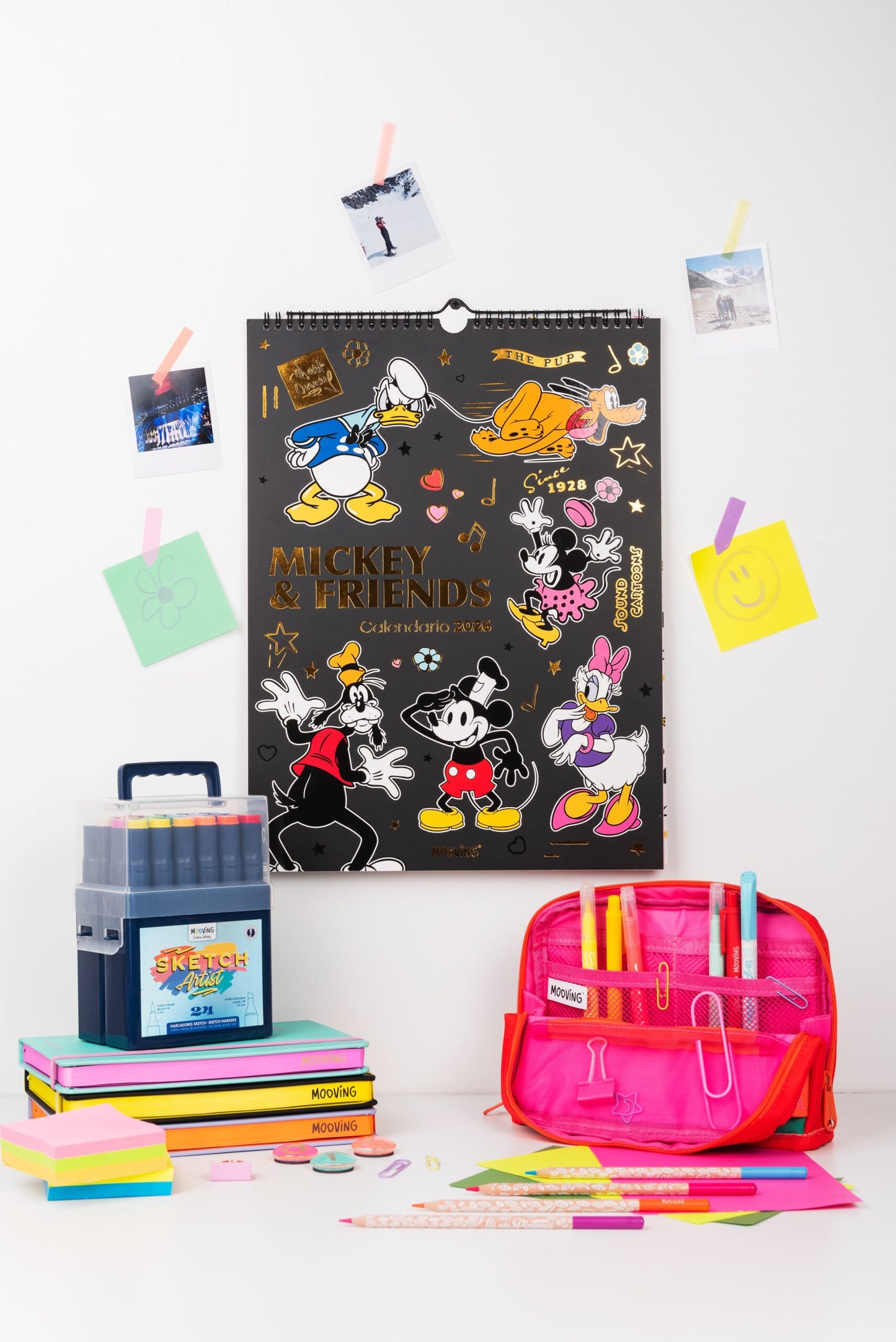 Calendario 2026 Mooving Mickey & Friends