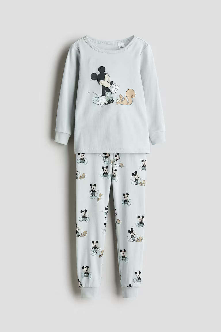 HM MICKEY MOUSE SNUG FIT PAJAMAS