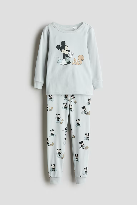 HM MICKEY MOUSE SNUG FIT PAJAMAS