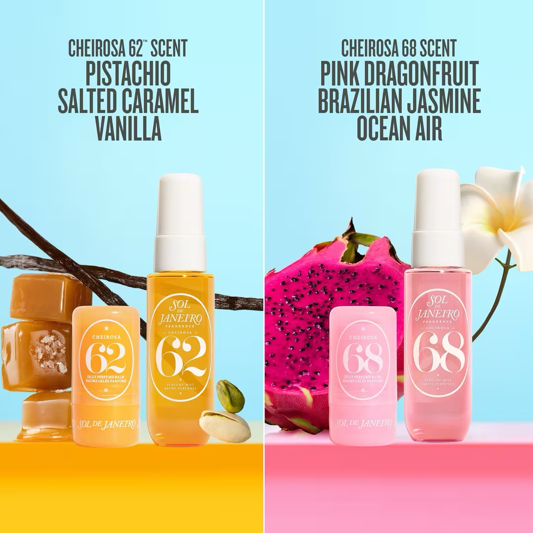 Sol de Janeiro Cheirosa Anywhere Jelly Perfume Balm & Mist Gift Set