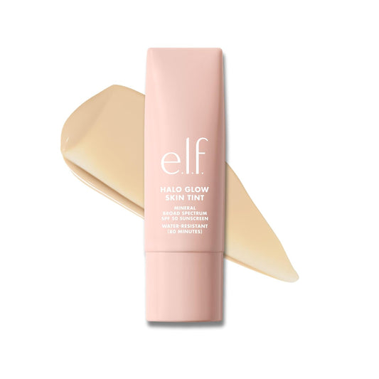 e.l.f. Halo Glow Skin Tint SPF 50, Tinted Moisturizer