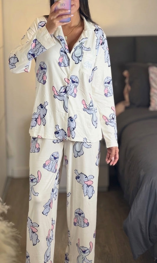 Pijama Manga Larga Stitch