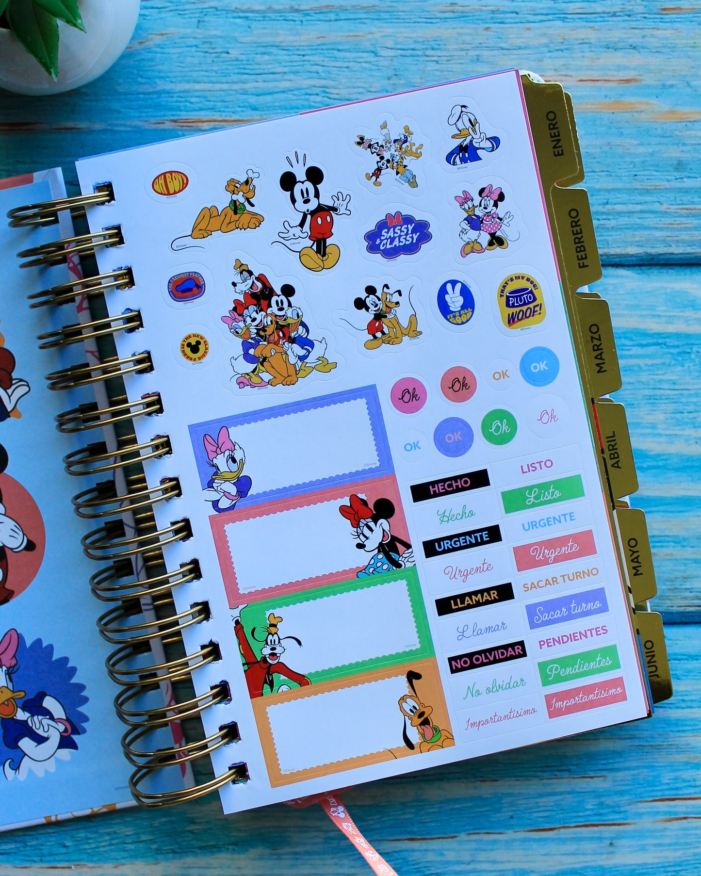 Agenda 2026 Mickey & Friends Hoja por Dic by Mooving