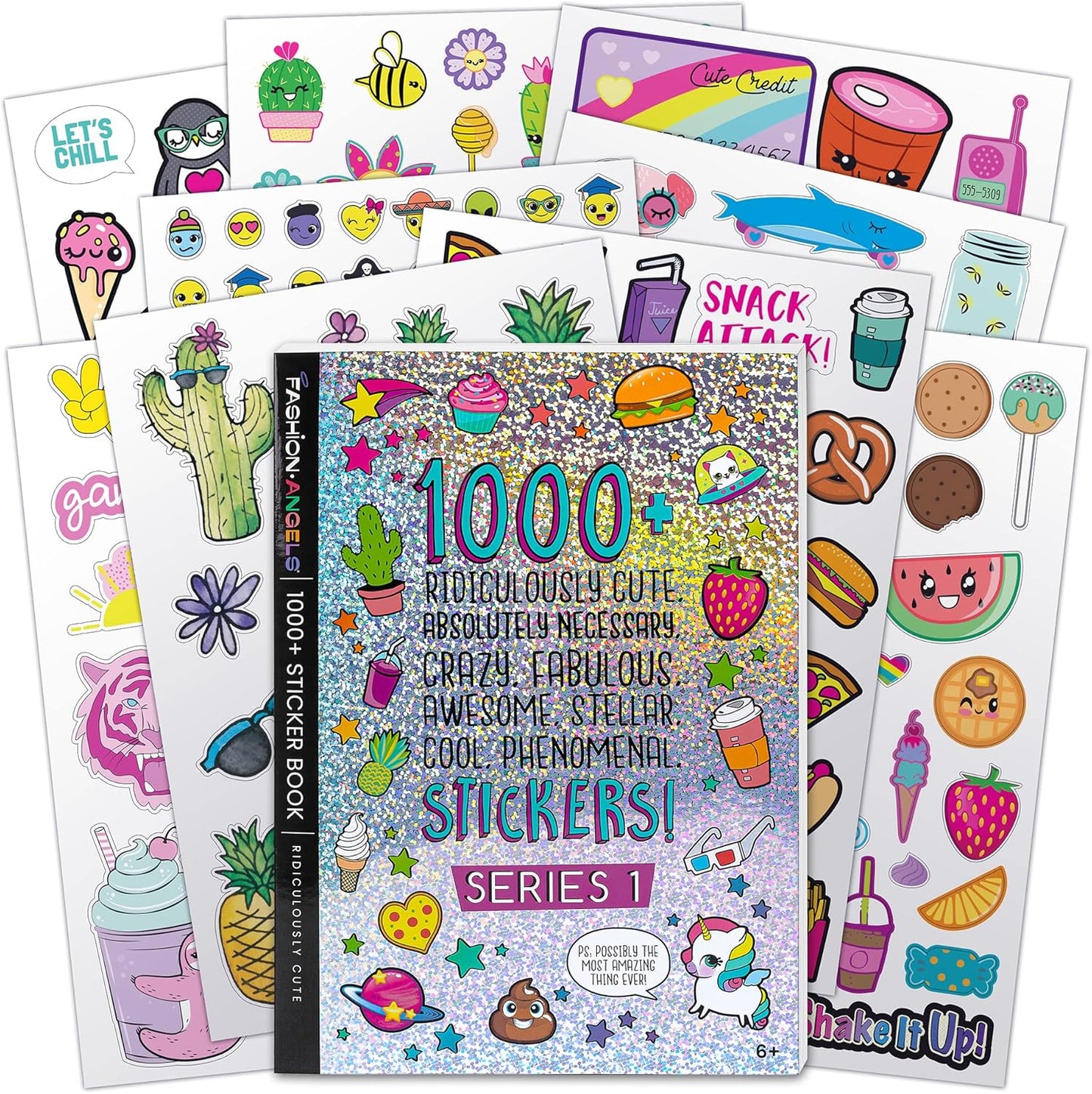 Fashion Angels 1000+ Ridiculously Cute Stickers for Kids