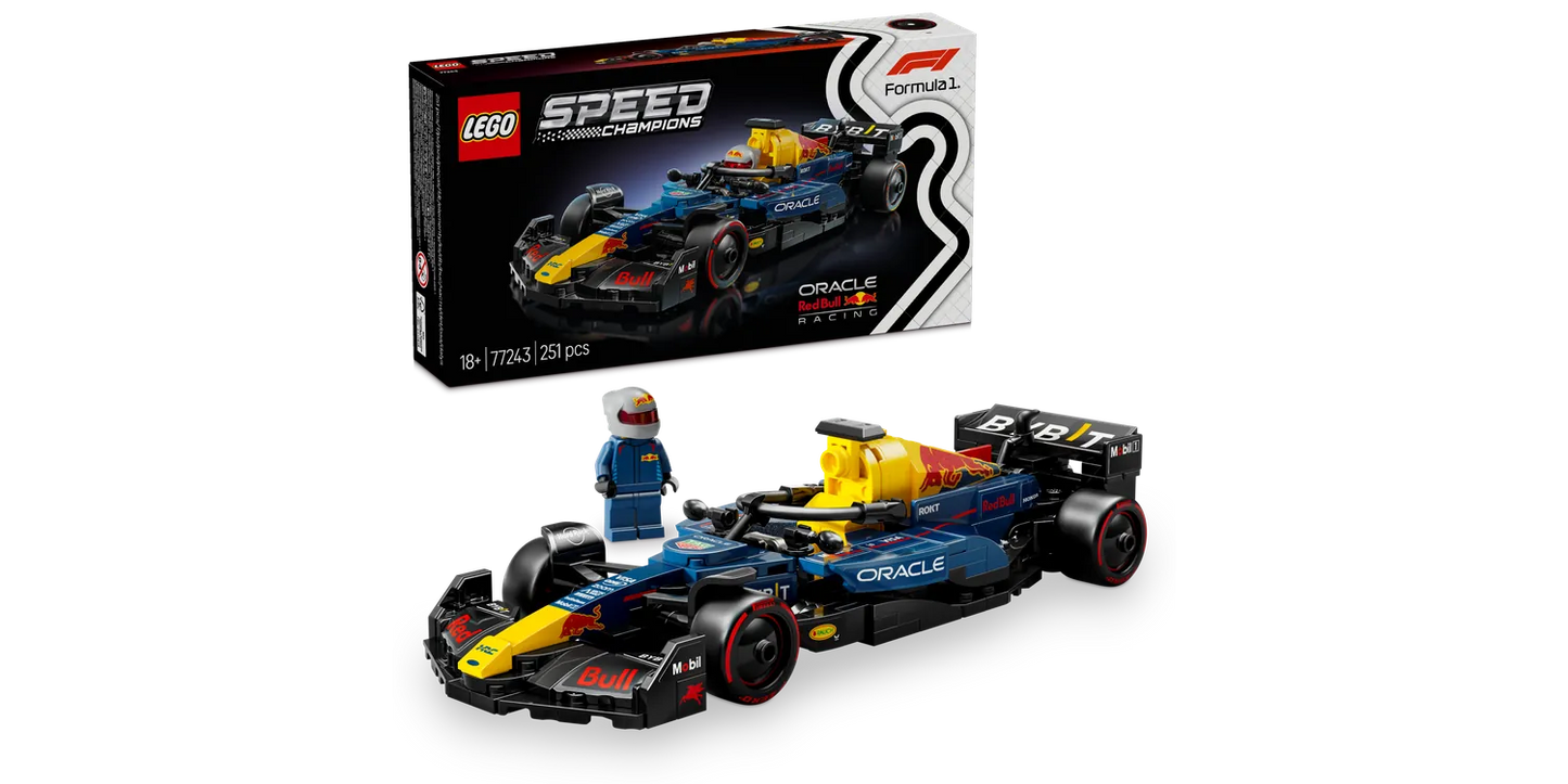 LEGO Speed Champions Oracle Red Bull Racing RB20 F1 Race Car Model Kit