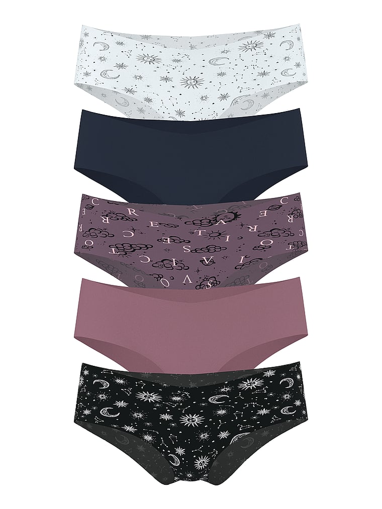 Victoria's Secret 5-Pack No-Show Cheeky Panties