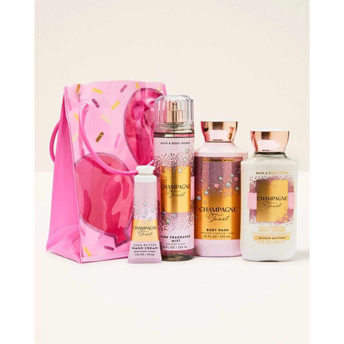 Champagne Toast Gift Bag/ Bolsa de Regalo 4pcs