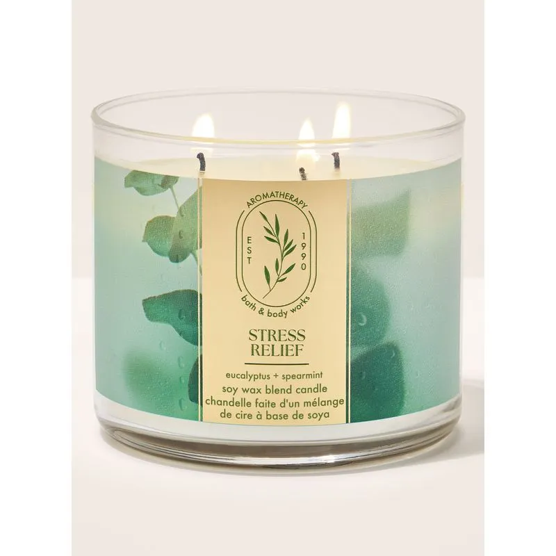 Vela 3 Mechas Eucalyptus + Spearmint