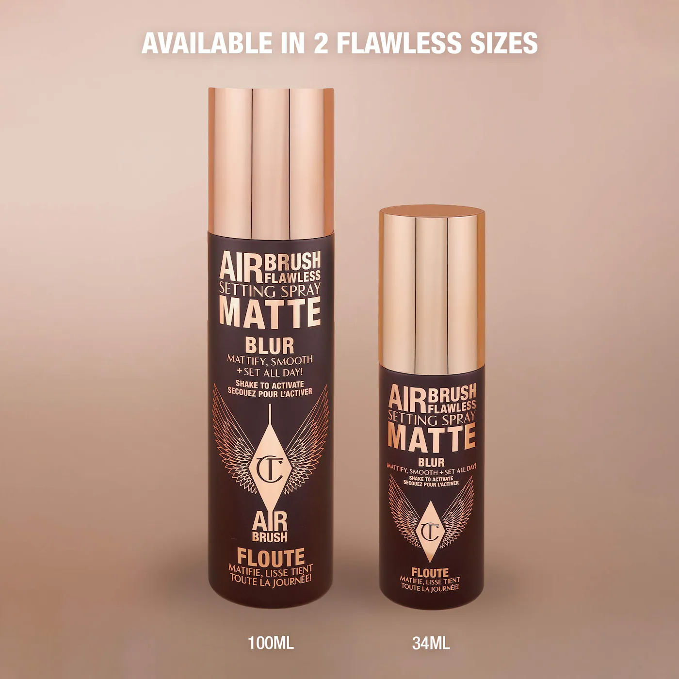 Charlotte Tilbury 🤩 Airbrush Flawless Matte Blurring & Waterproof Setting Spray