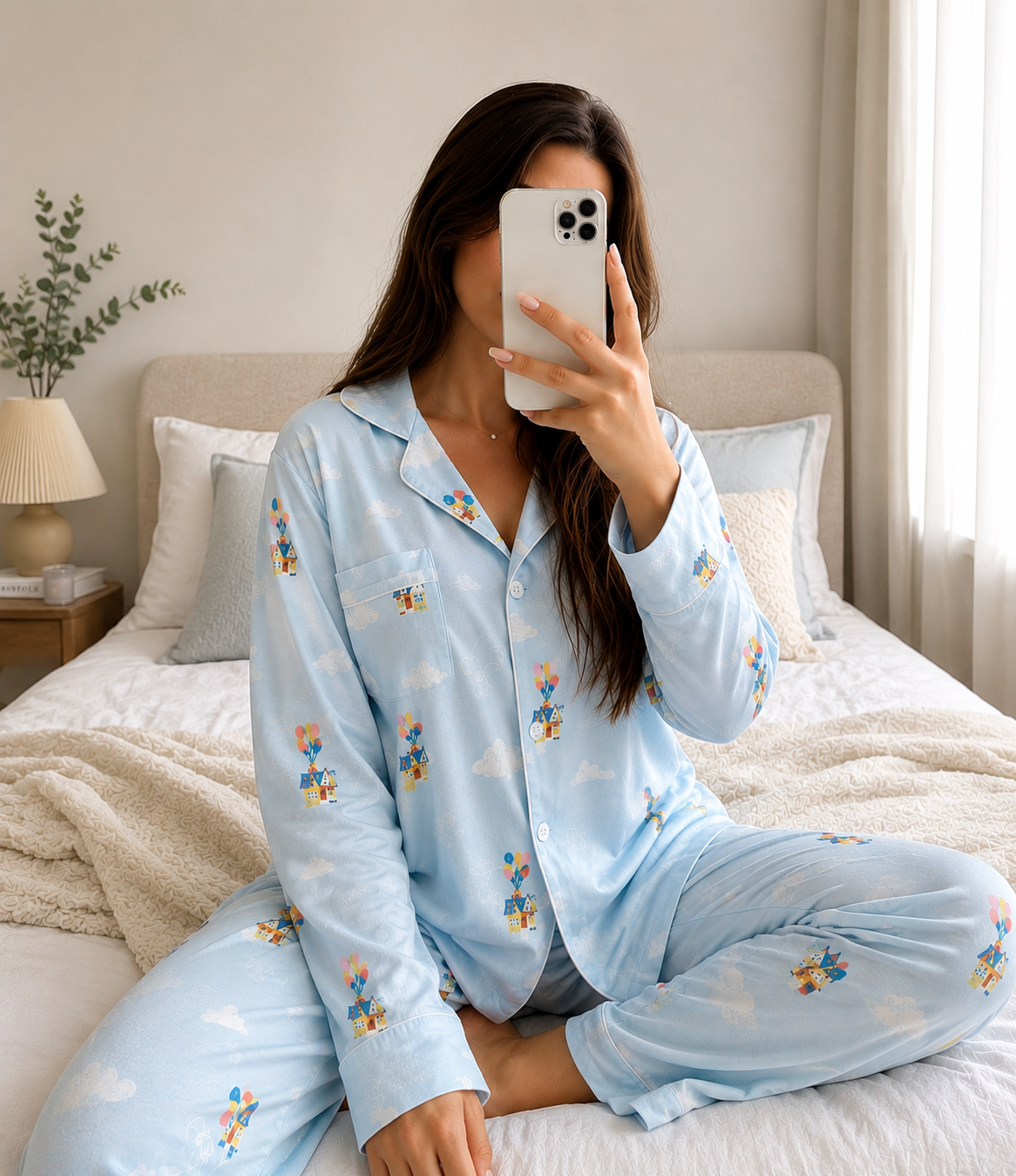 Pijama Manga Larga UP