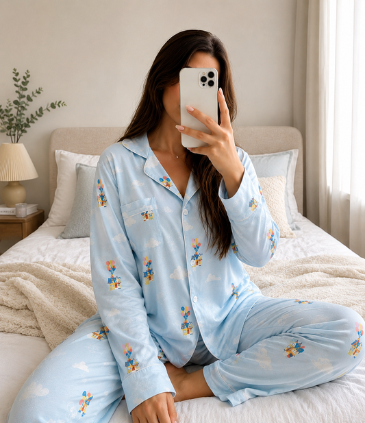 Pijama Manga Larga UP