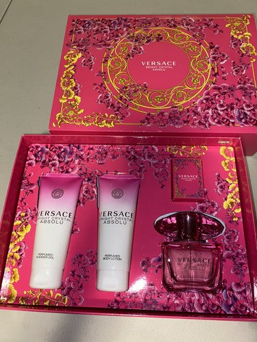 Versace 4-Pc. Bright Crystal Absolu Eau De Parfum Spray Gift Set