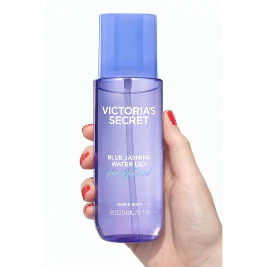 Victoria's Secret Blue Jasmine Water Lily Hair & Body Mist