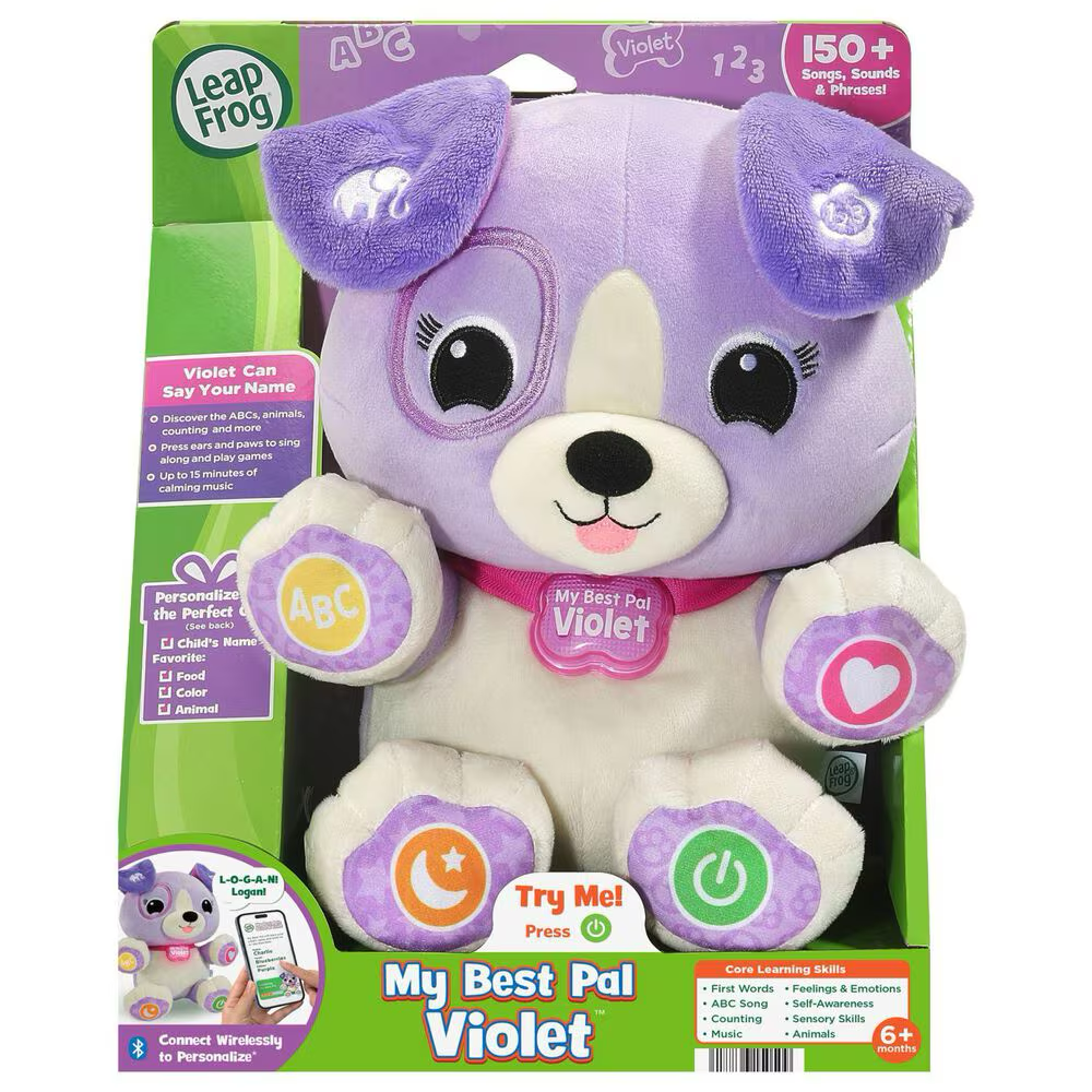 Leapfrog My Best Pal Violet Personalized-Interactive Plush