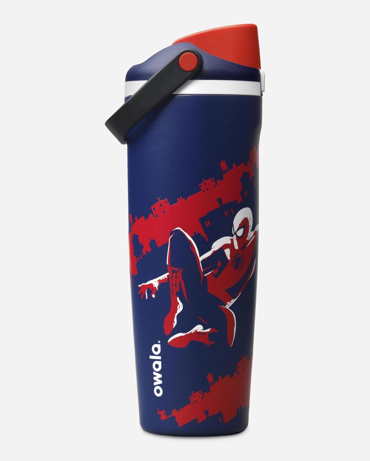 Owala Spiderman FreeSip Sway Stainless Steel Water Bottle 30 oz Swing of Things