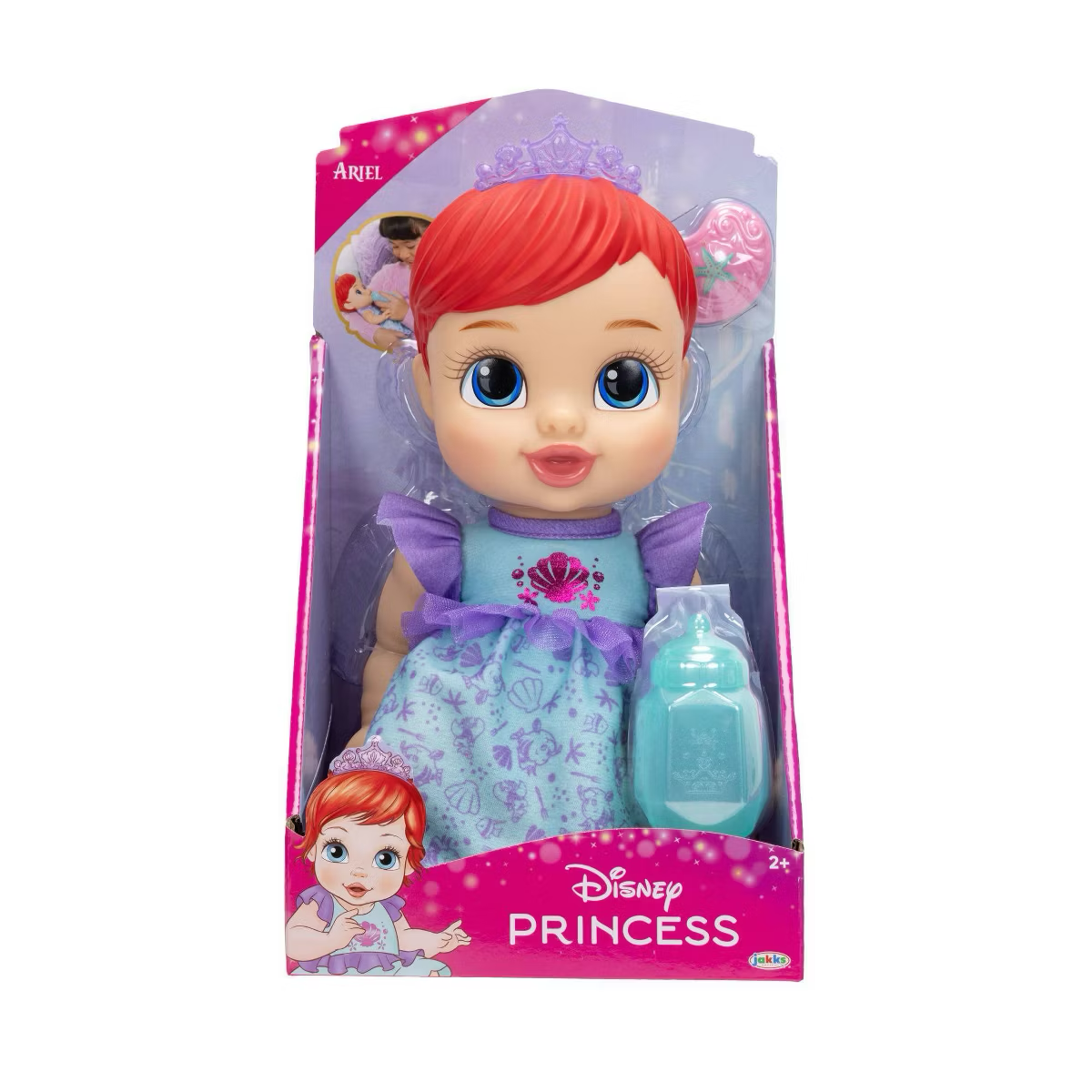 Disney Princess Soft and Cuddly Ariel Baby Doll