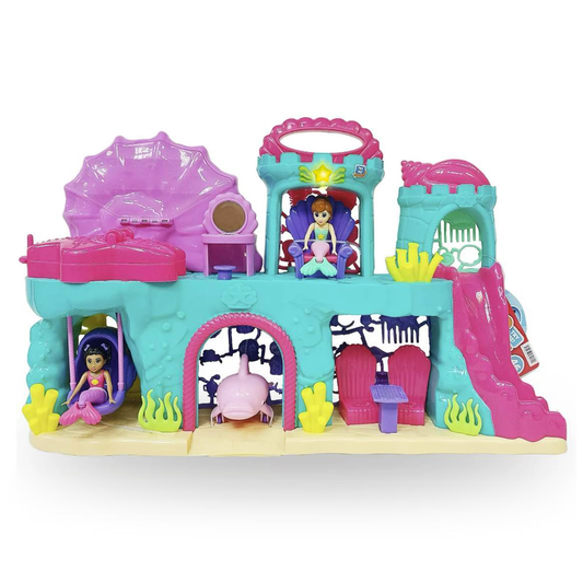 Kid Connection Mermaid Palace Play Set with Lights and Sounds
