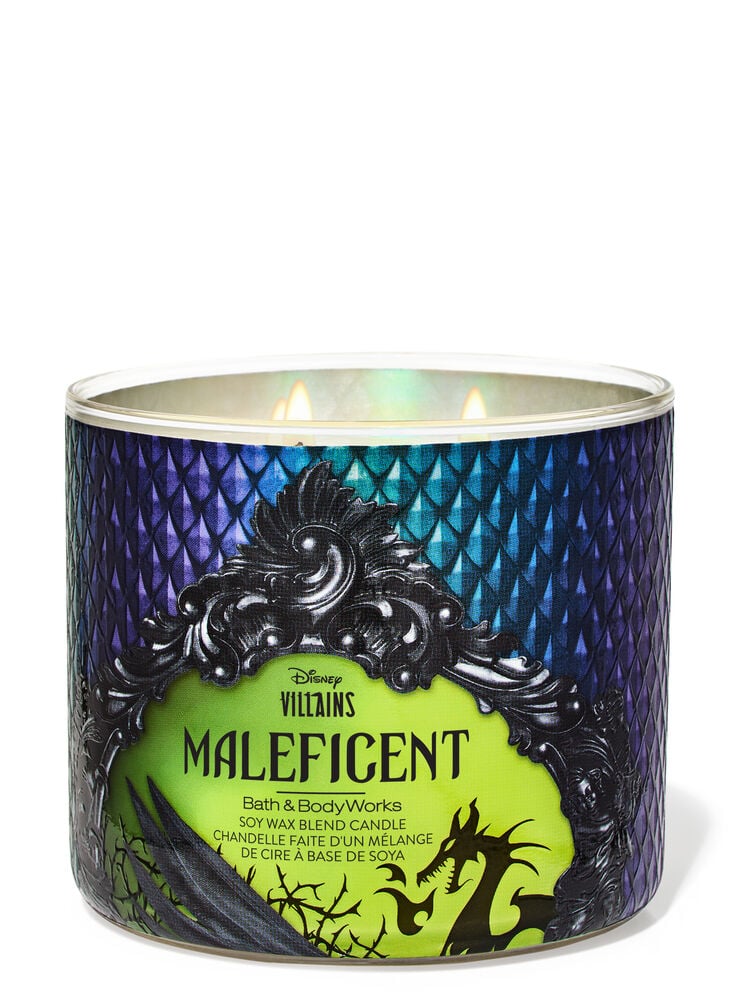 Bath&BodyWorks Villains Collection Maleficient Vela 3 Mechas