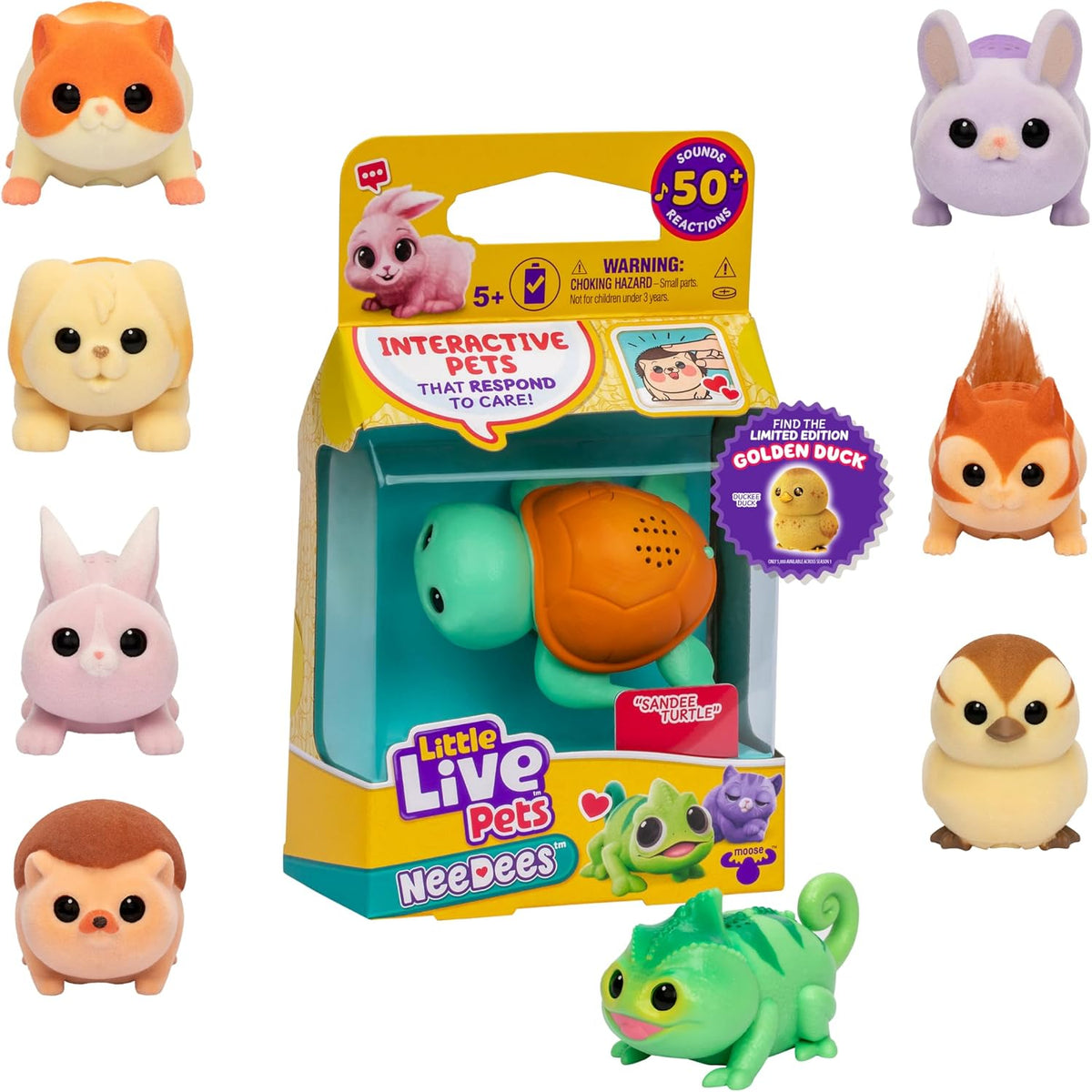 Little Live Pets Needees Electronic Toys- Turtle