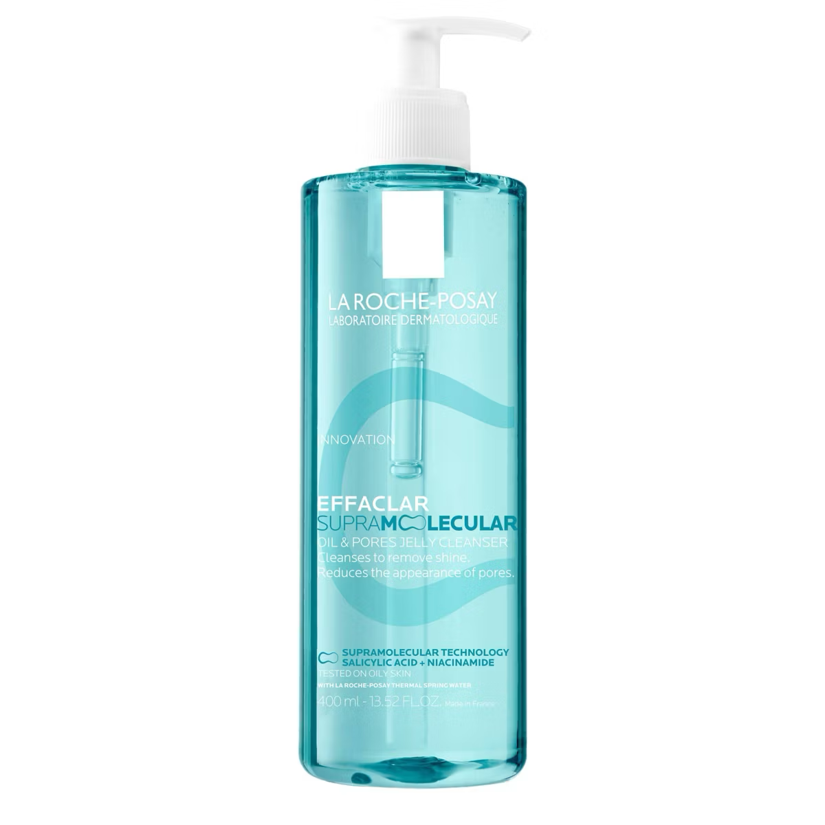 La Roche Posay Effaclar Supramolecular Oil Absorbing & Pores Correcting Acne Face Wash Jelly Cleanser