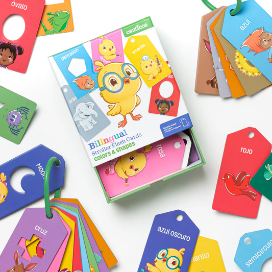 Canticos Bilingual Stroller Flash Cards: Colors & Shapes