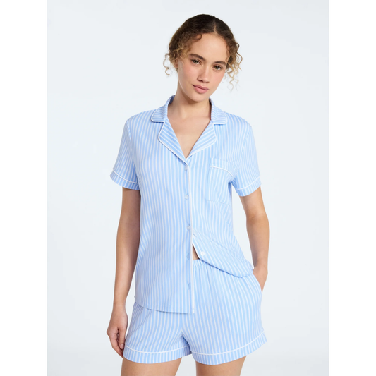 Pijama de Short Rayada