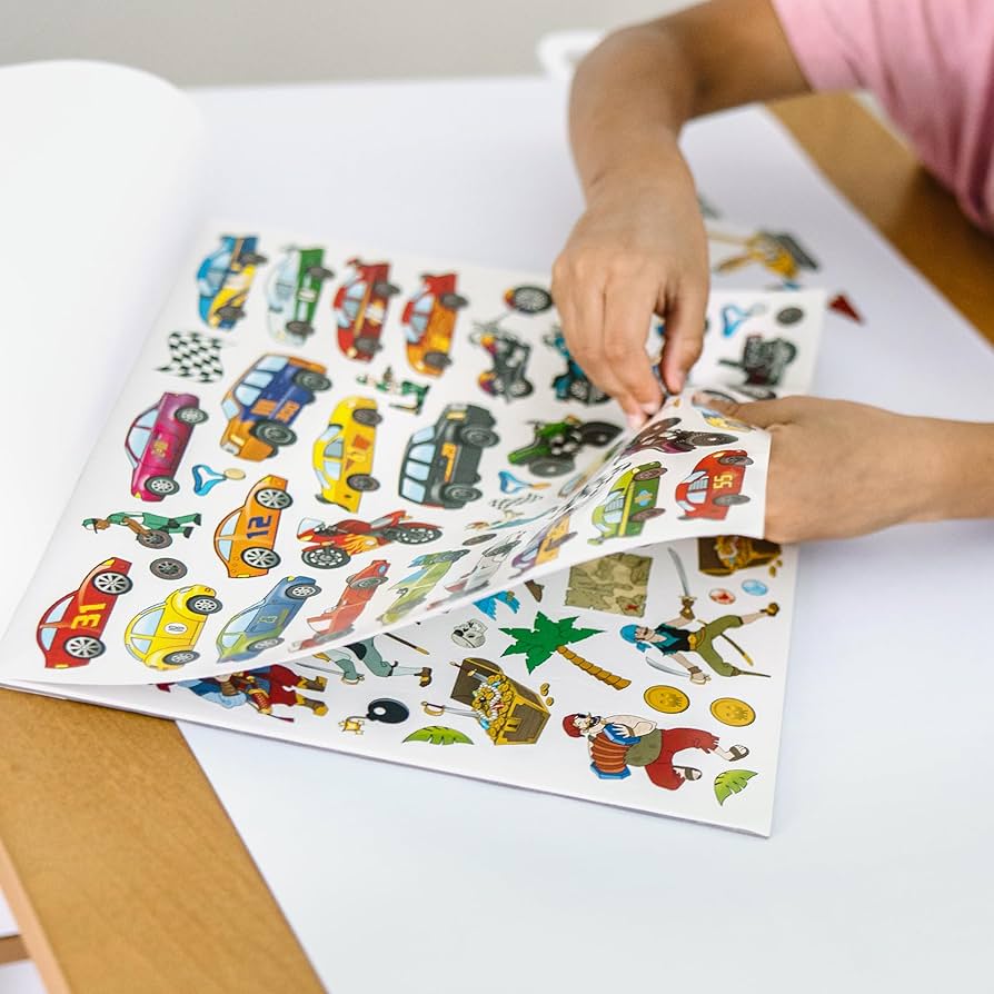 Melissa & Doug Sticker Collection Book 500+ Stickers -