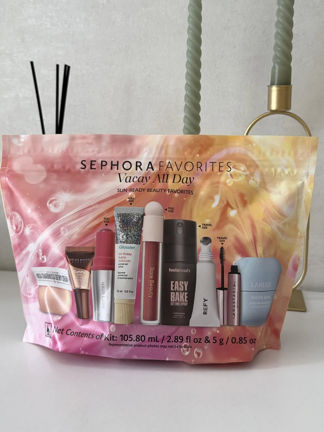 Sephora Favorites Vacay All Day Makeup and Skincare Value Set