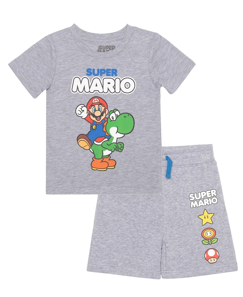 Mario Bros. Toddler Boys 2-Piece Short Set