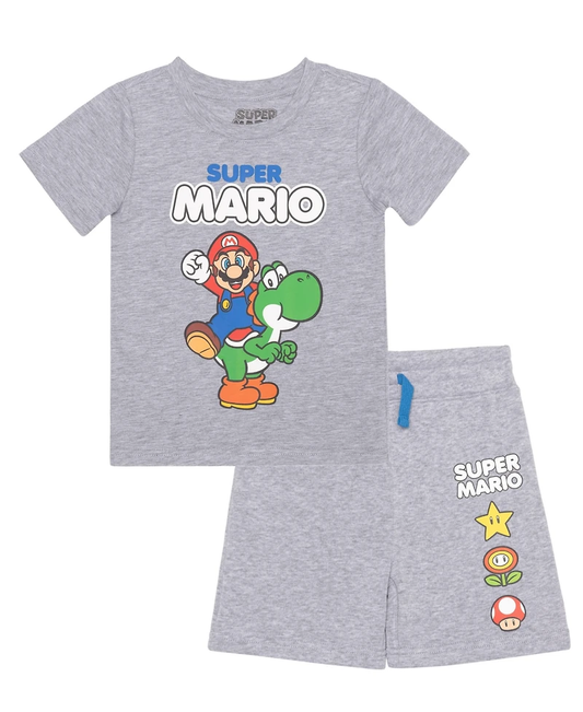 Mario Bros. Toddler Boys 2-Piece Short Set