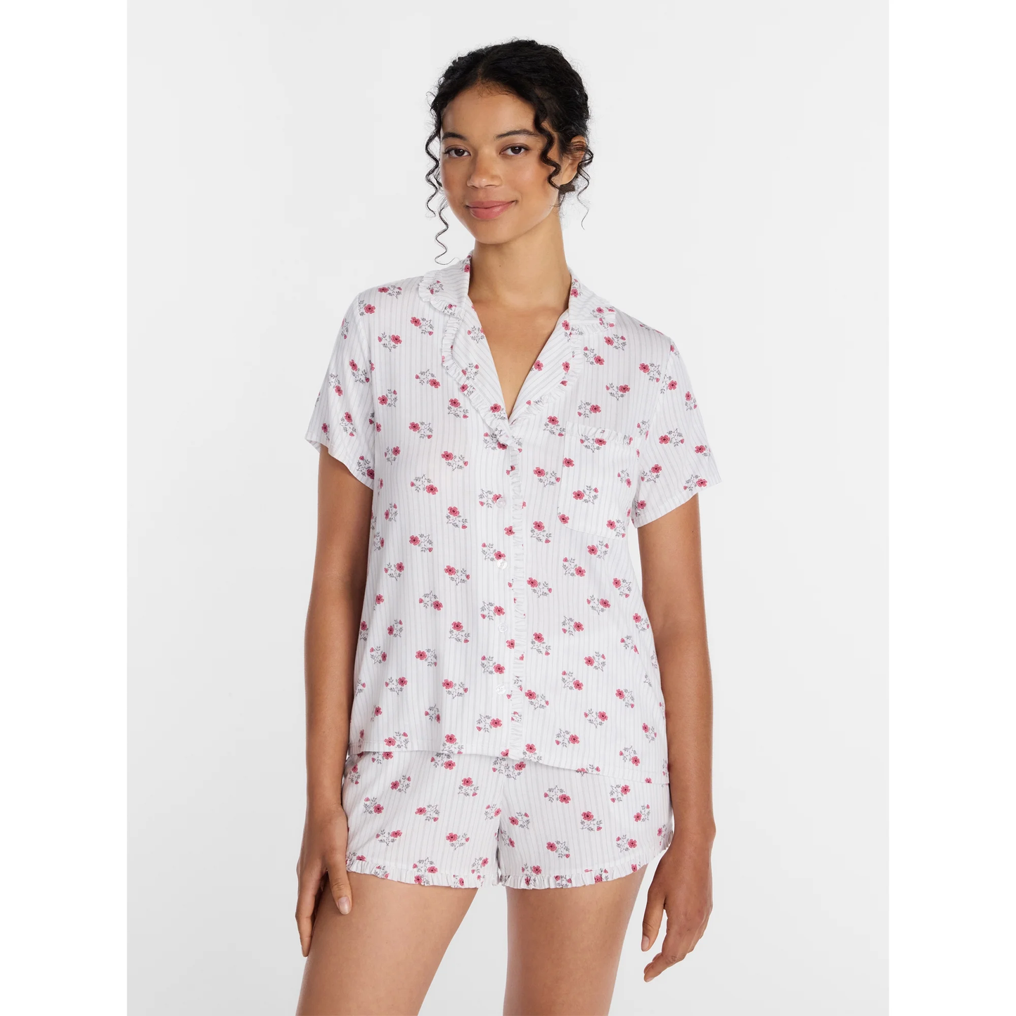 Pijama de Short Floral