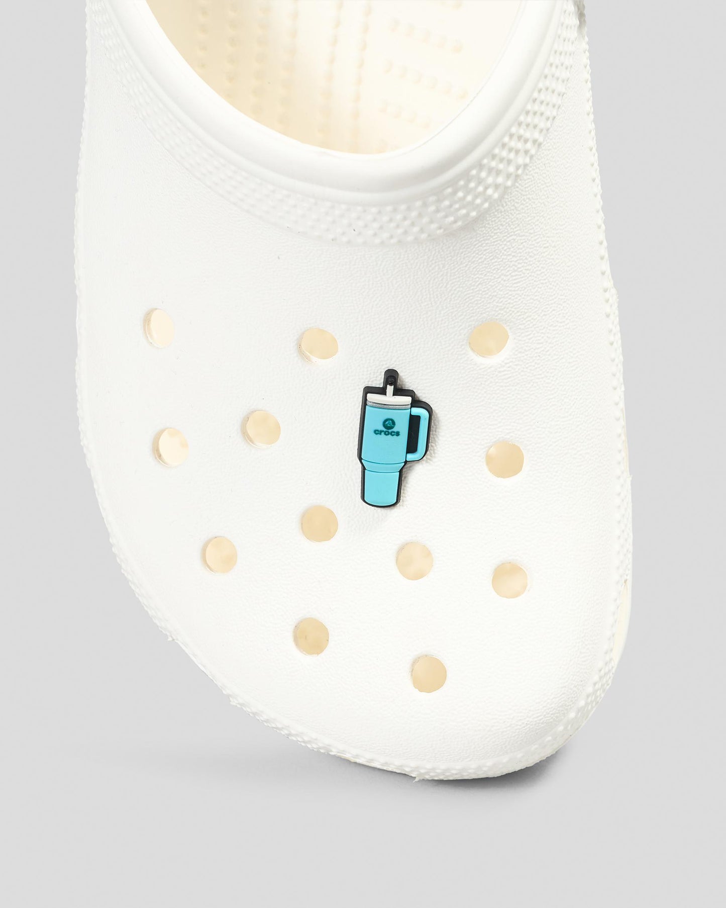 Blue Water Bottle Jibbitz para crocs