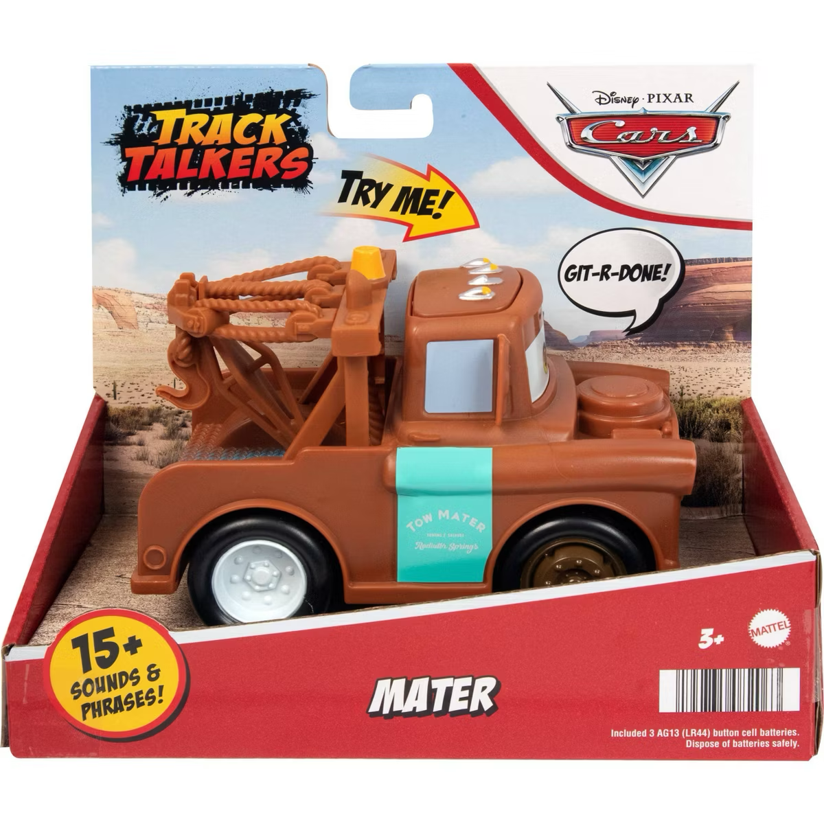 Disney and Pixar Cars Track Talkers Mater Talking Car