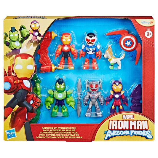 Marvel Iron Man and his Awesome Friends Armored-Up Avengers Pack