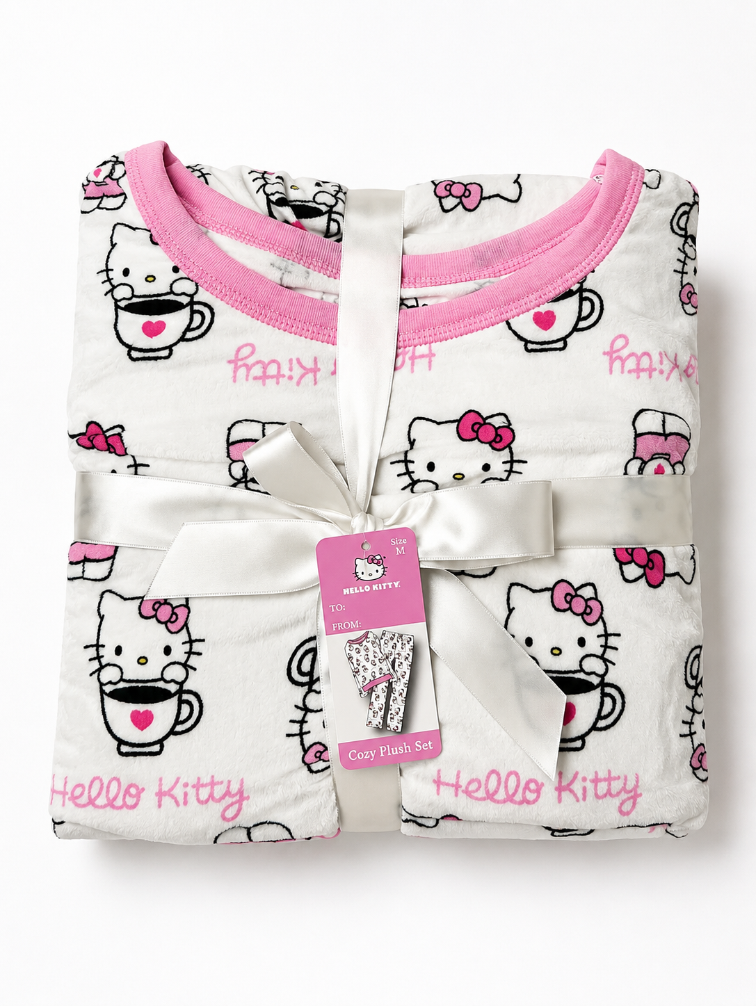Pijama Caliente Manga Larga de Hello Kitty
