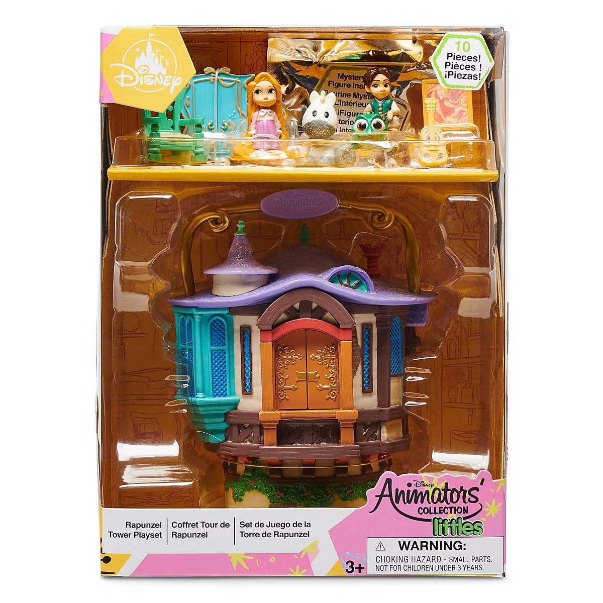 Disney Animators' Collection Littles Rapunzel Tower Playset