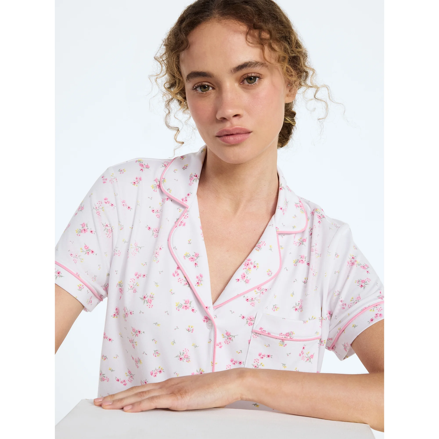 Pijama de Short Floral
