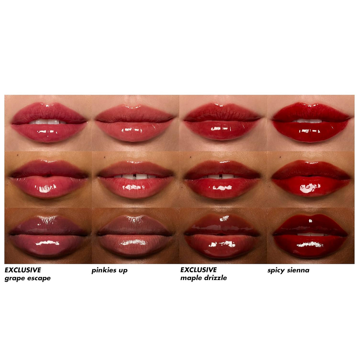 elf Glossy Lip Stain Shades 4 Days Kit