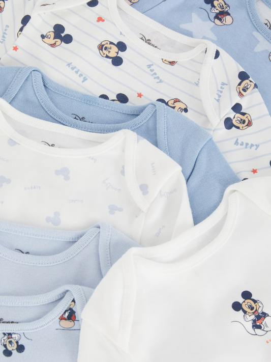 Pack de 7 Mamelucos Mickey Mouse