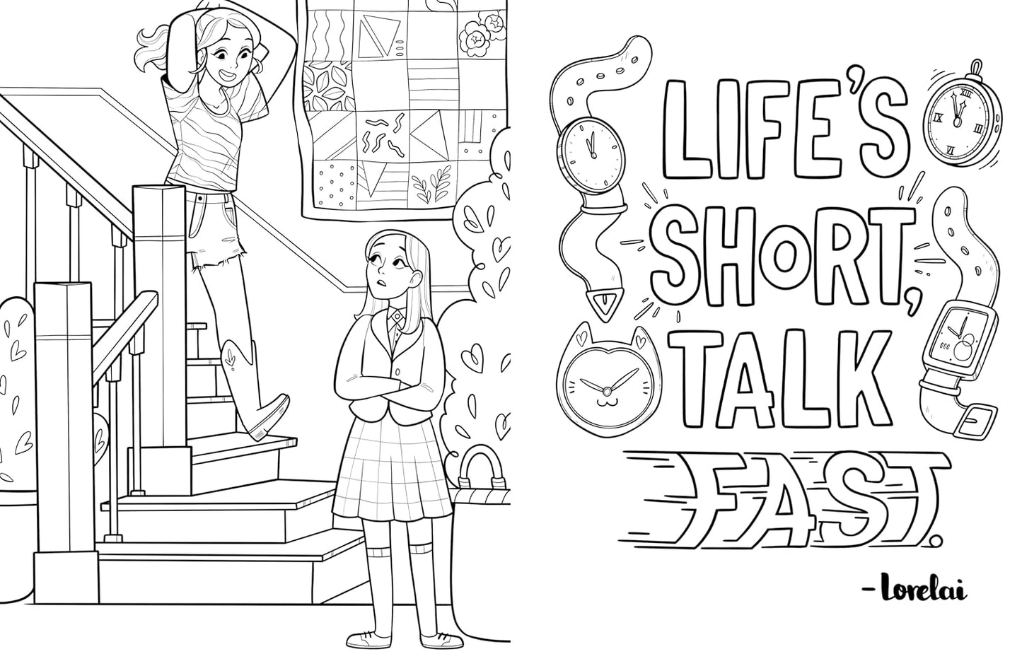 Gilmore Girls: The Official Coloring Book