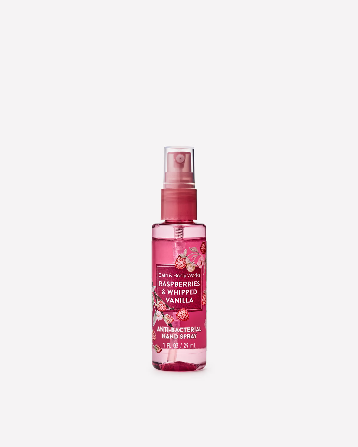 Bath & Body Works Raspberries & Whipped Vanilla Hand Sanitizer Spray
