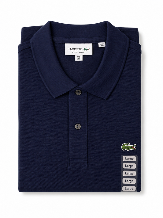 Camisa Tipo Polo Lacoste Azul