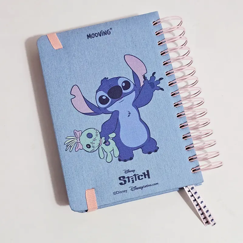 AGENDA 2026 STITCH DIA POR PAGINA BY MOOVING