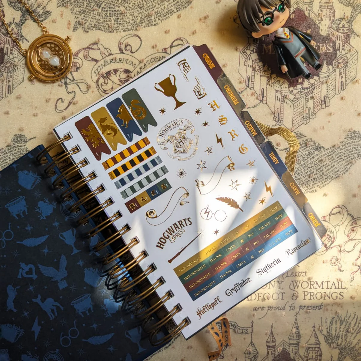 AGENDA 2026 HARRY POTTER DIA POR PAGINA BY MOOVING