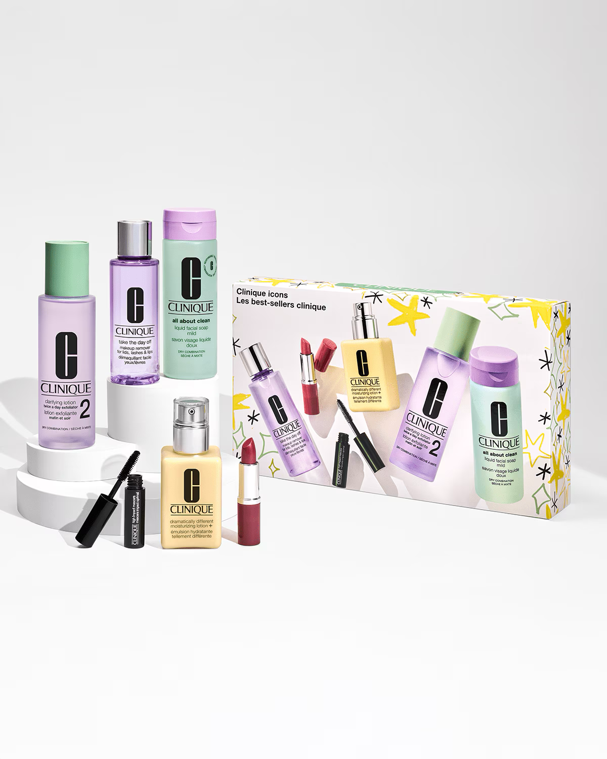 Clinique 6-Pc. Icons Skincare & Makeup Set